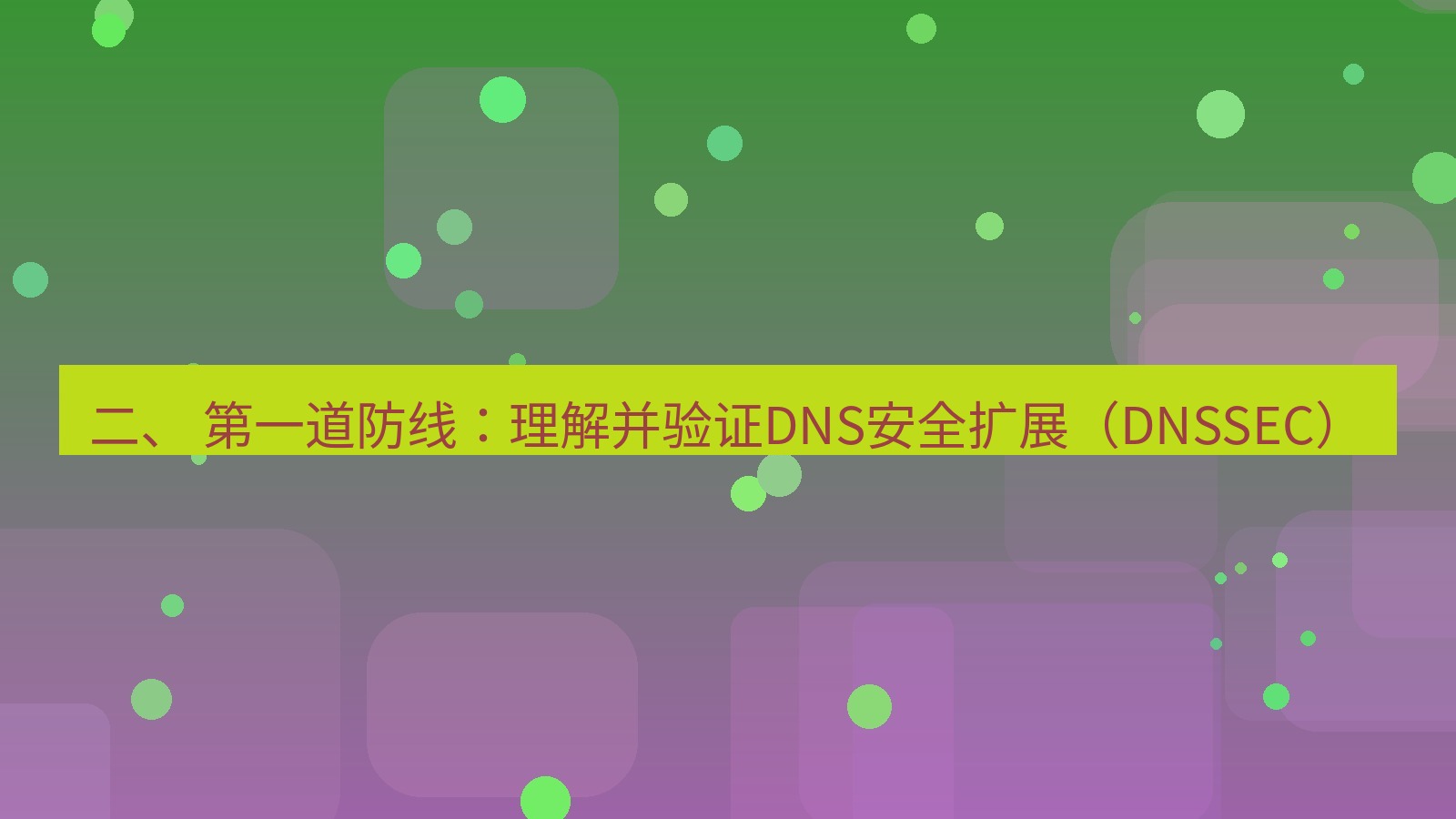 xchat电脑版 二、 第一道防线：理解并验证DNS安全扩展（DNSSEC）