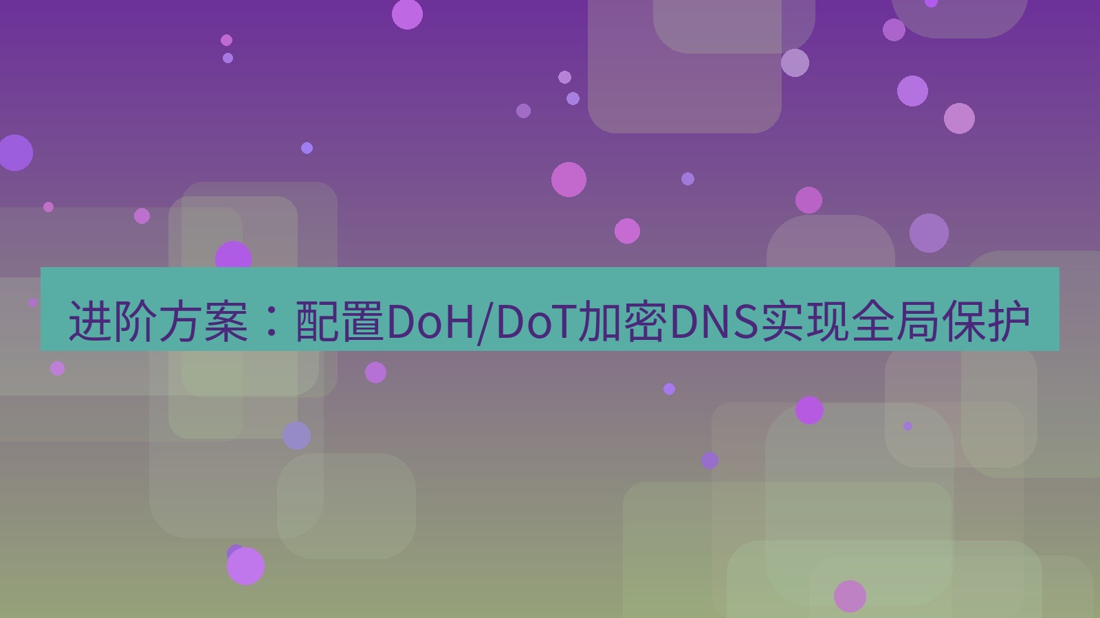 xchat电脑版 进阶方案：配置DoH/DoT加密DNS实现全局保护