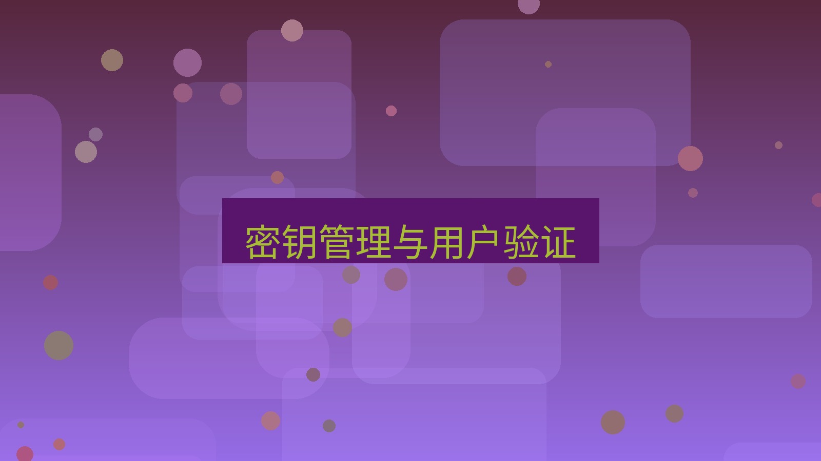 xchat电脑版 密钥管理与用户验证