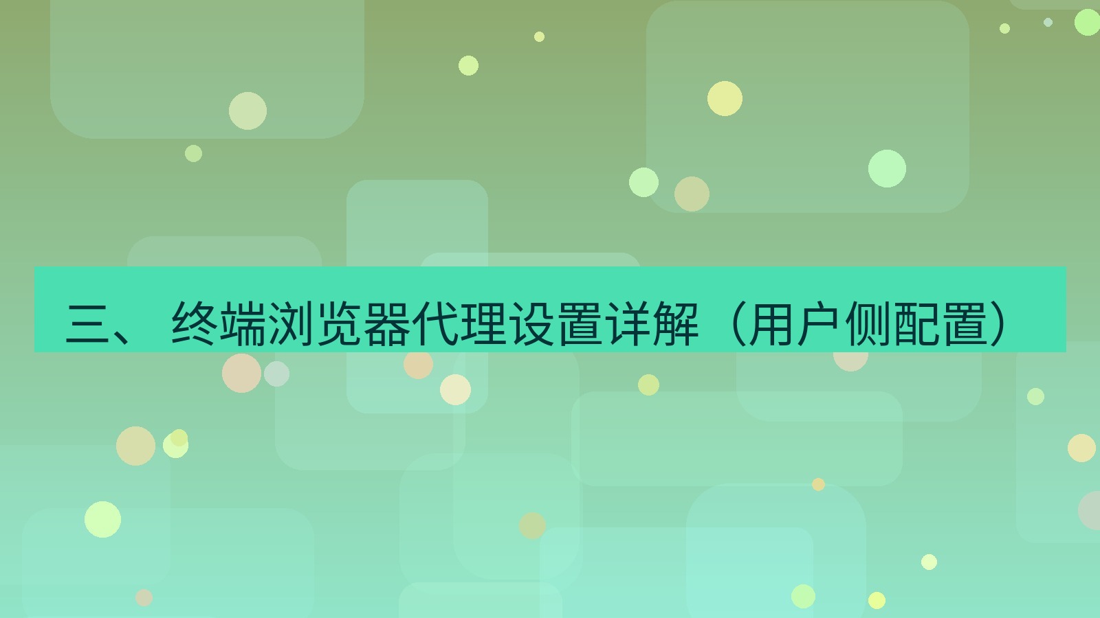 xchat电脑版 三、 终端浏览器代理设置详解（用户侧配置）