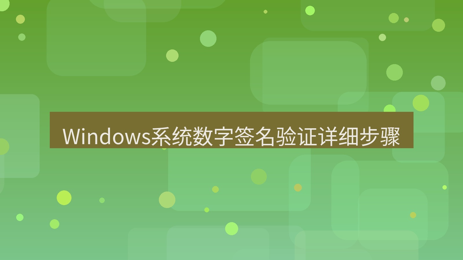 xchat电脑版 Windows系统数字签名验证详细步骤